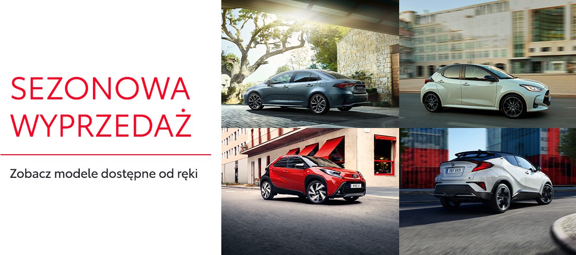 Toyota Sezonowa Wyprzedaż