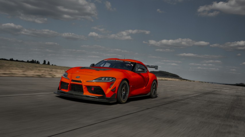 Sportowa Toyota GR Supra GT4 EVO